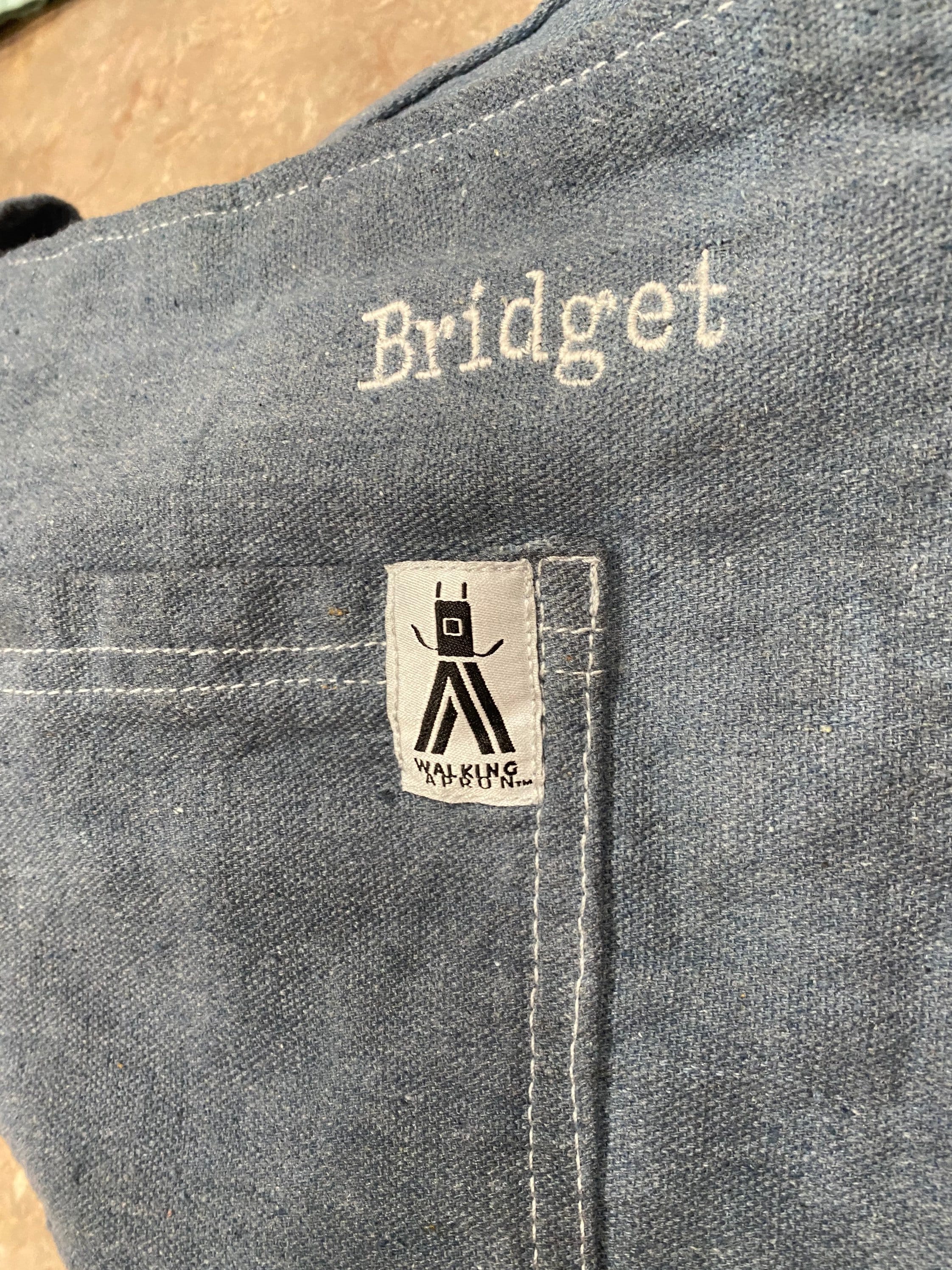 Custom Embroidery for Apron