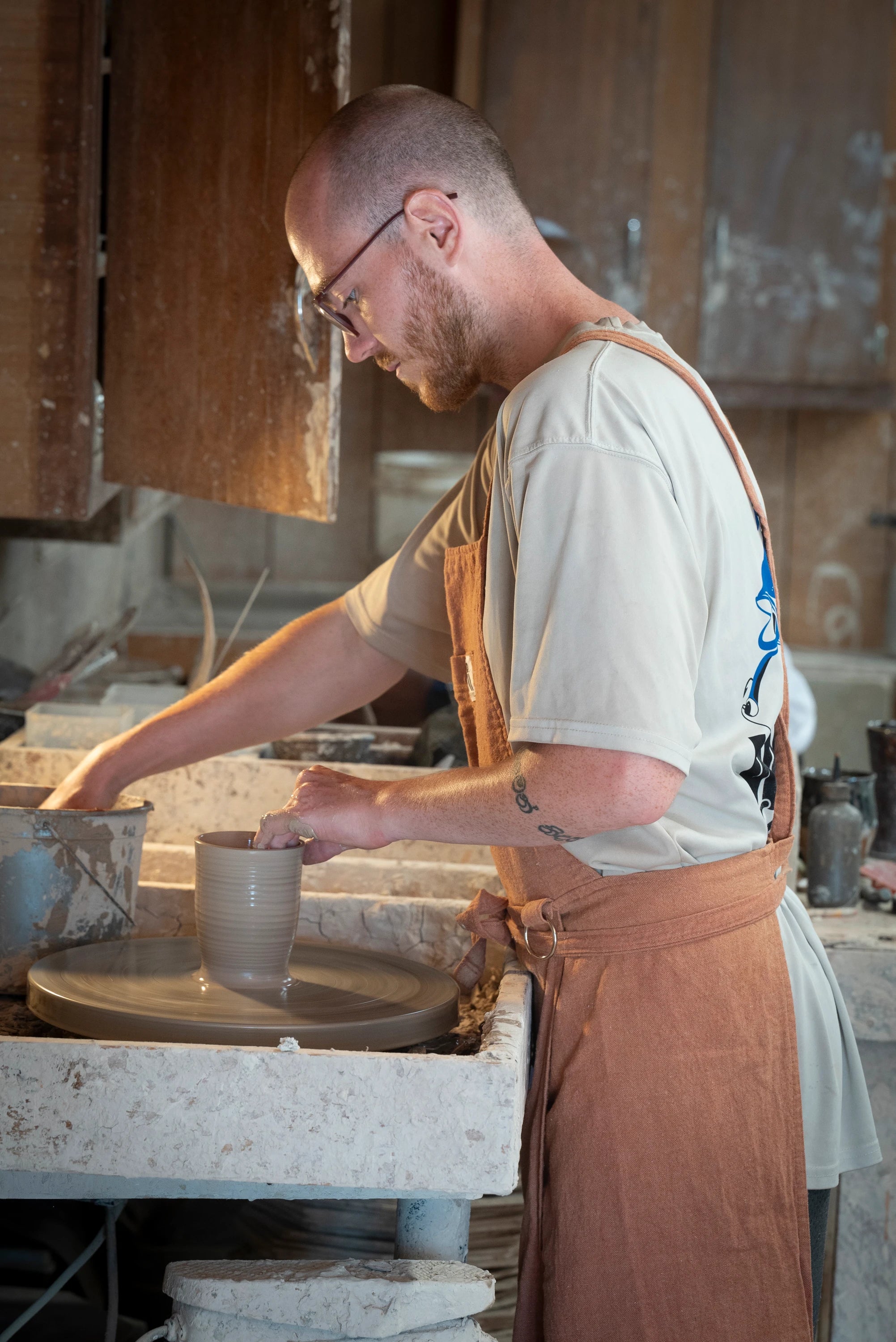 Walking Apron | Rust